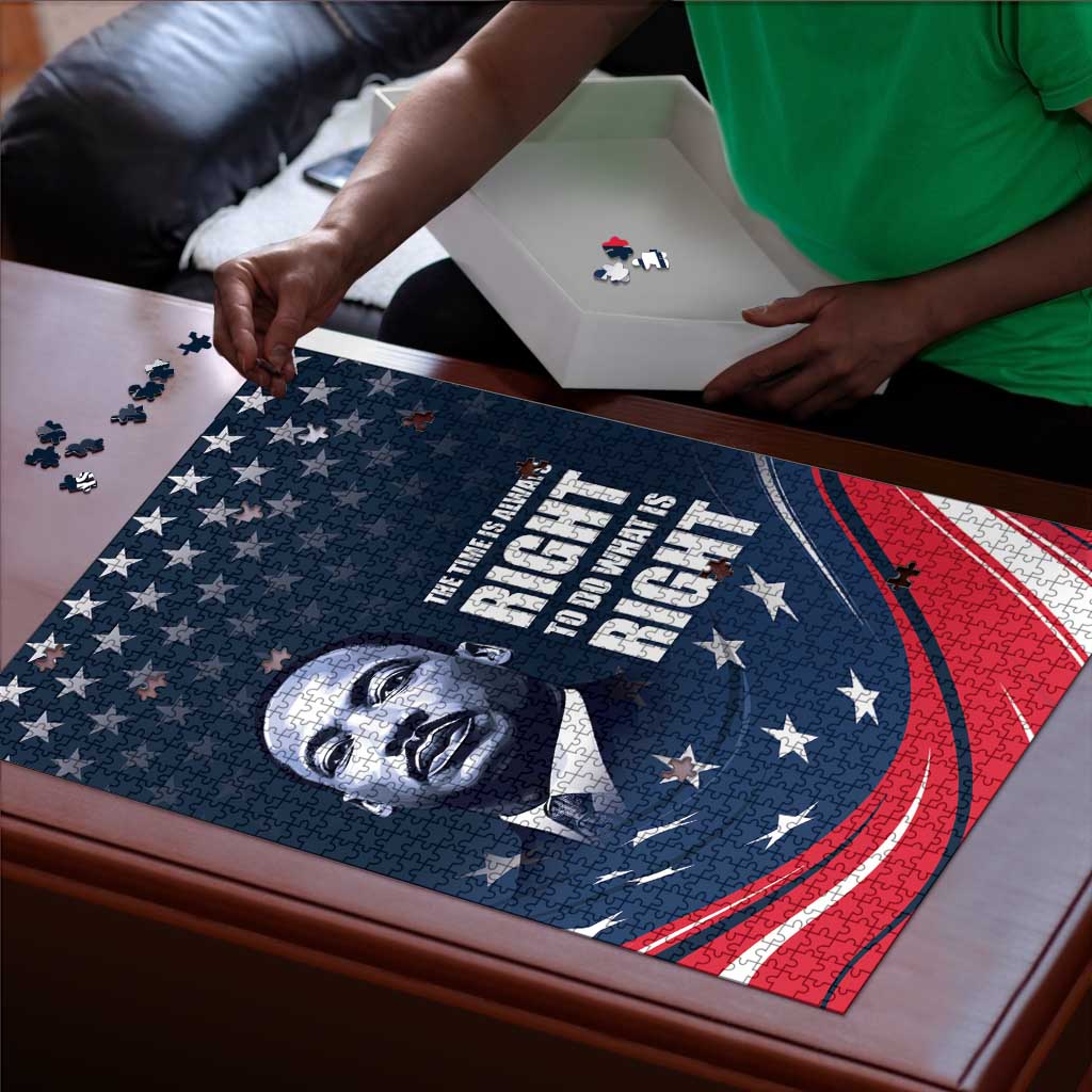 Honor MLK African-American Civil Rights Leaders Puzzle The Time Is Always Right To Do What Is Right