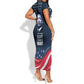 Honor MLK African-American Civil Rights Leaders Short Sleeve Bodycon Dress The Time Is Always Right To Do What Is Right LT9