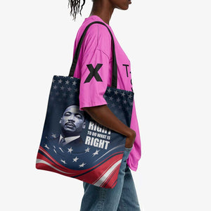 Honor MLK African-American Civil Rights Leaders Tote Bag The Time Is Always Right To Do What Is Right