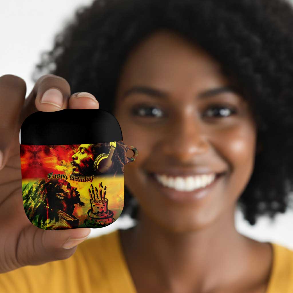 Happy Birthday King of Reggae AirPods Case