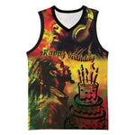 Happy Birthday King of Reggae Basketball Jersey LT9