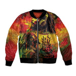 Happy Birthday King of Reggae Bomber Jacket