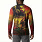 Happy Birthday King of Reggae Button Sweatshirt