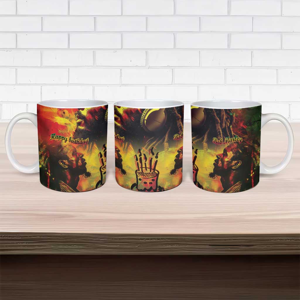 Happy Birthday King of Reggae Ceramic Mug