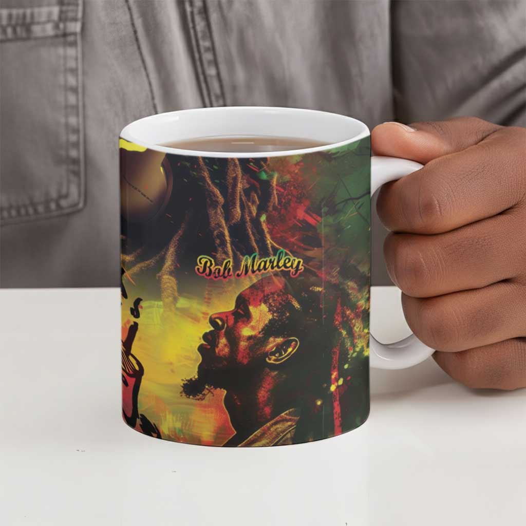 Happy Birthday King of Reggae Ceramic Mug