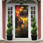 Happy Birthday King of Reggae Door Cover