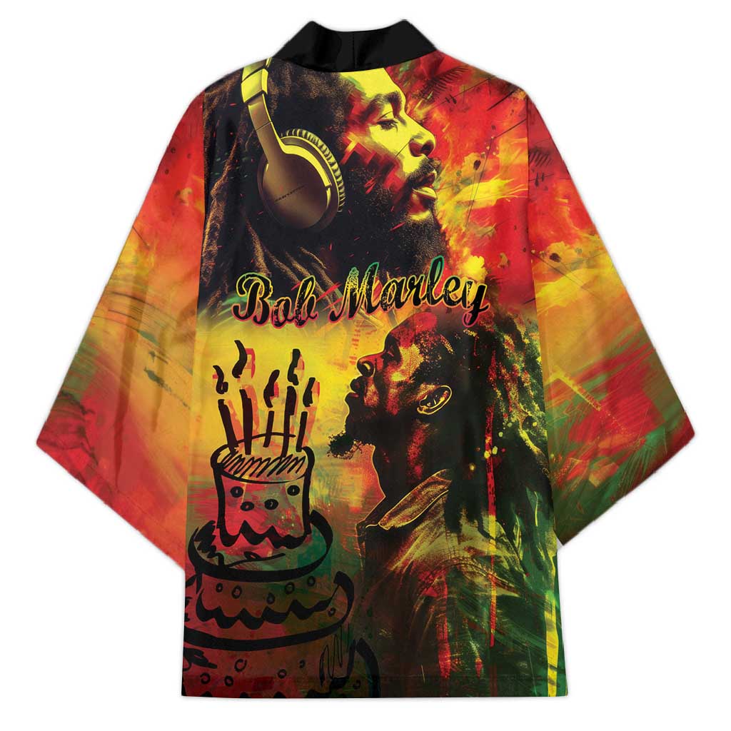 Happy Birthday King of Reggae Kimono