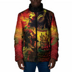 Happy Birthday King of Reggae Padded Jacket