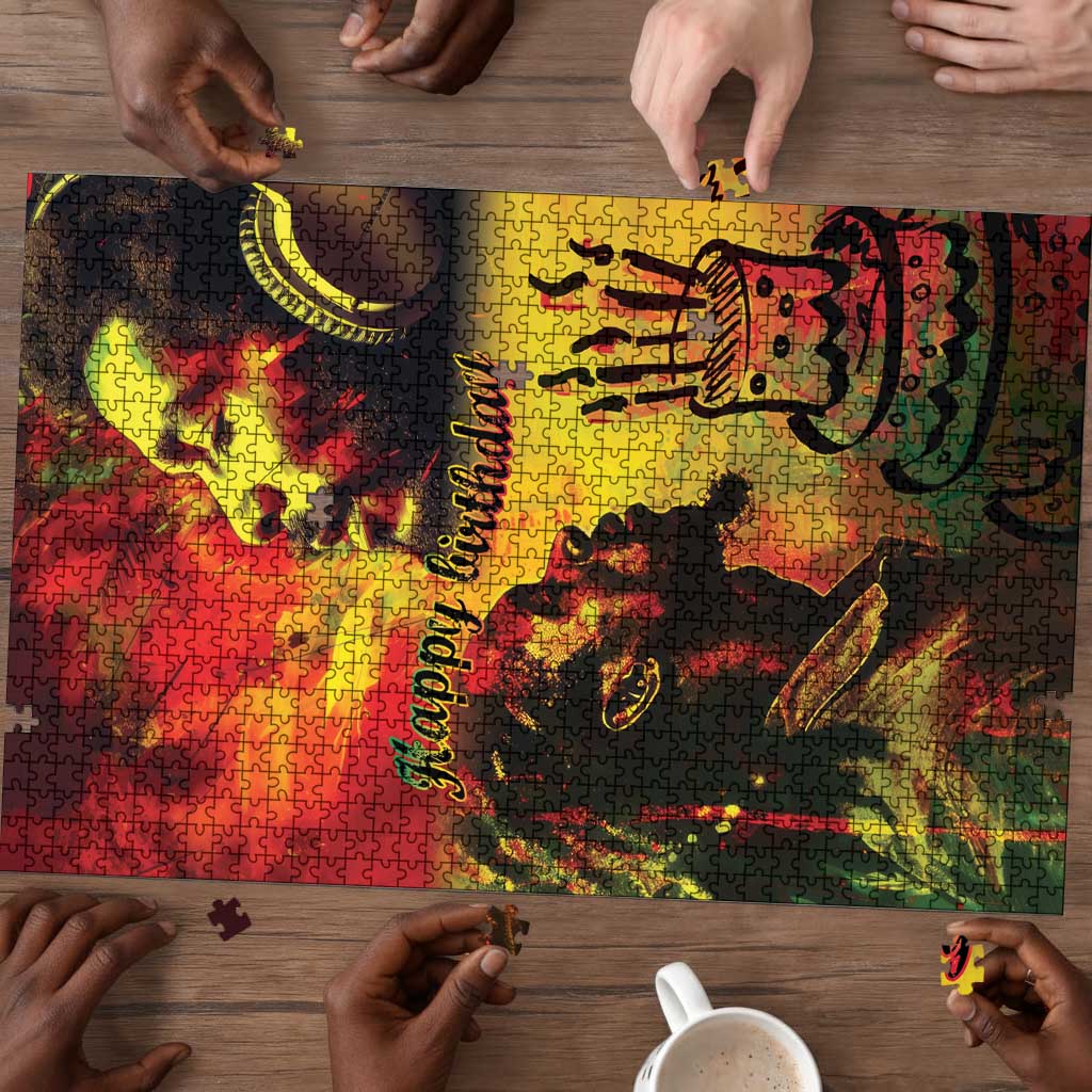 Happy Birthday King of Reggae Puzzle