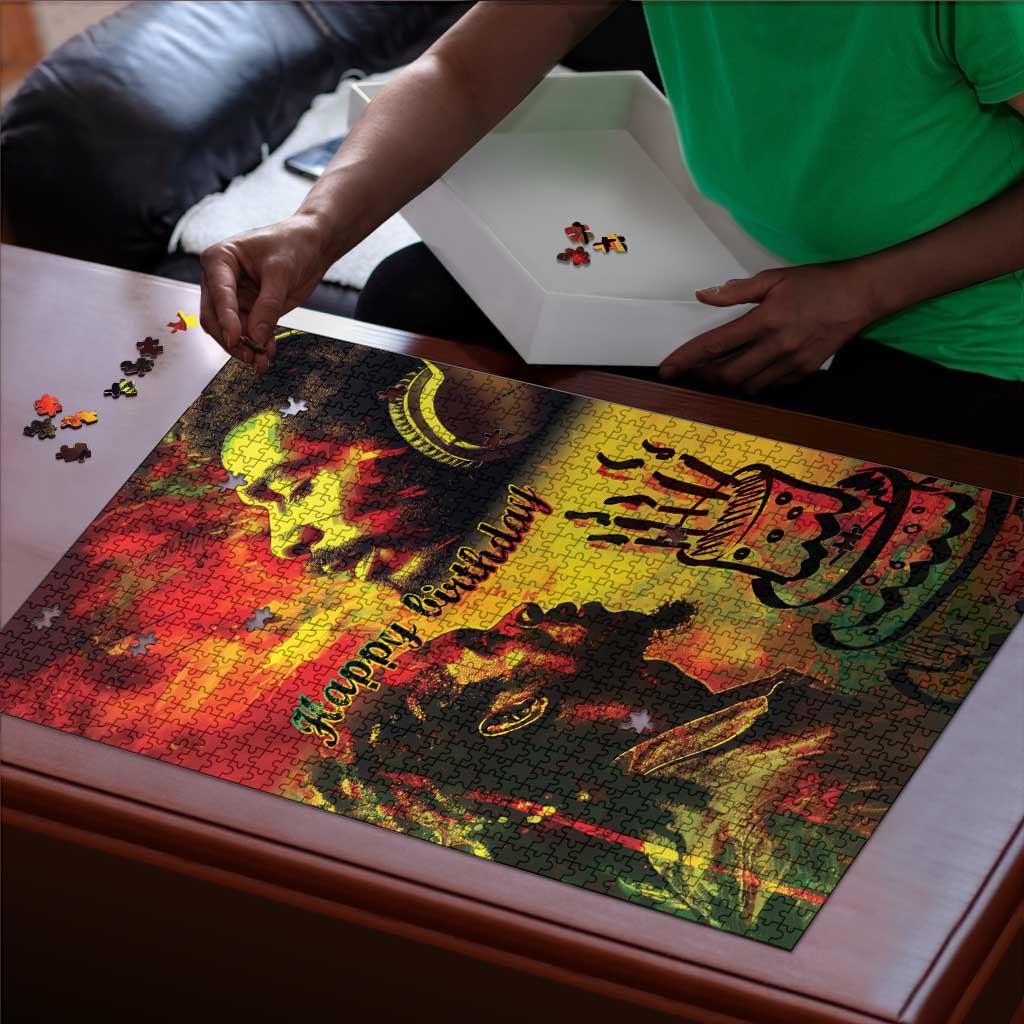 Happy Birthday King of Reggae Puzzle