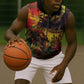 Happy Birthday King of Reggae Sleeveless Zip Hoodie - African Pride