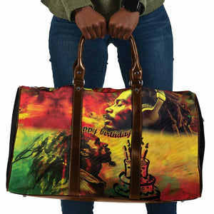 Happy Birthday King of Reggae Travel Bag