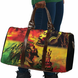 Happy Birthday King of Reggae Travel Bag