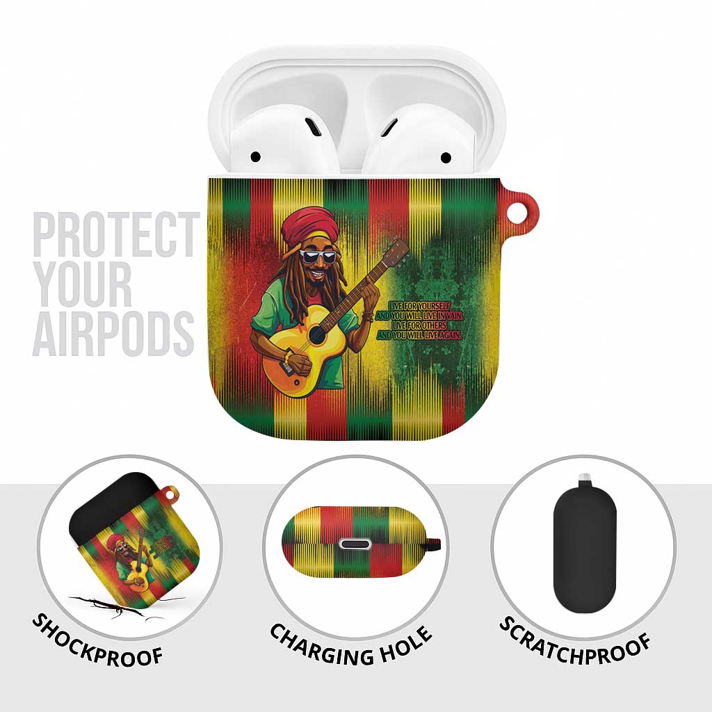 Honoring Reggae Legend Bob Birthday AirPods Case