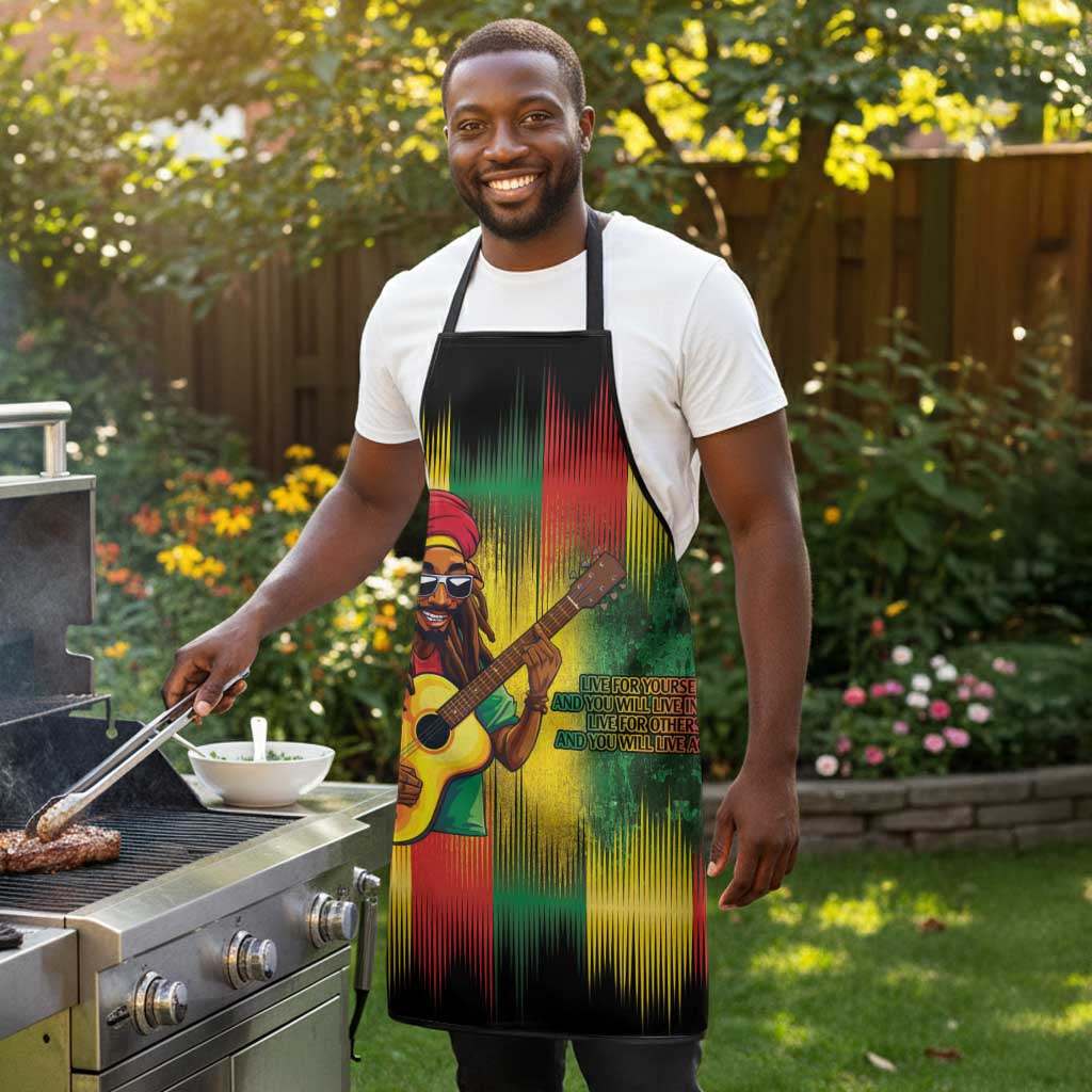 Honoring Reggae Legend Bob Birthday Apron