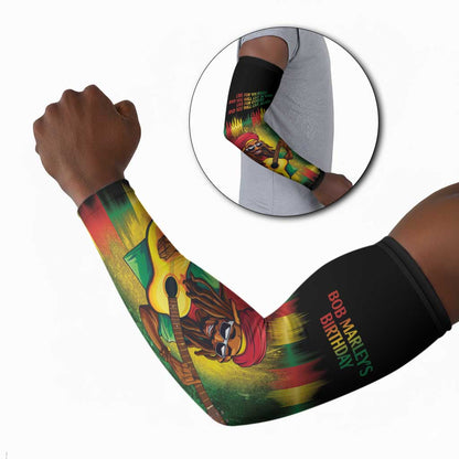 Honoring Reggae Legend Bob Birthday Arm Sleeves