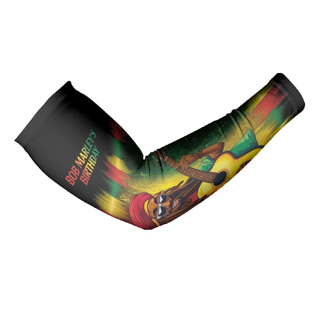 Honoring Reggae Legend Bob Birthday Arm Sleeves