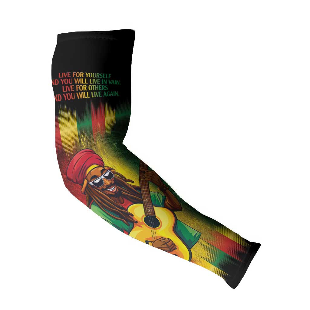 Honoring Reggae Legend Bob Birthday Arm Sleeves