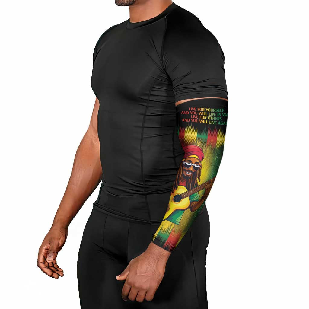 Honoring Reggae Legend Bob Birthday Arm Sleeves