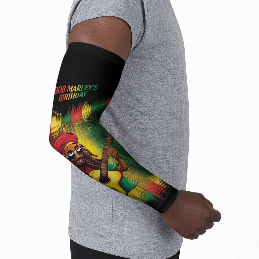 Honoring Reggae Legend Bob Birthday Arm Sleeves
