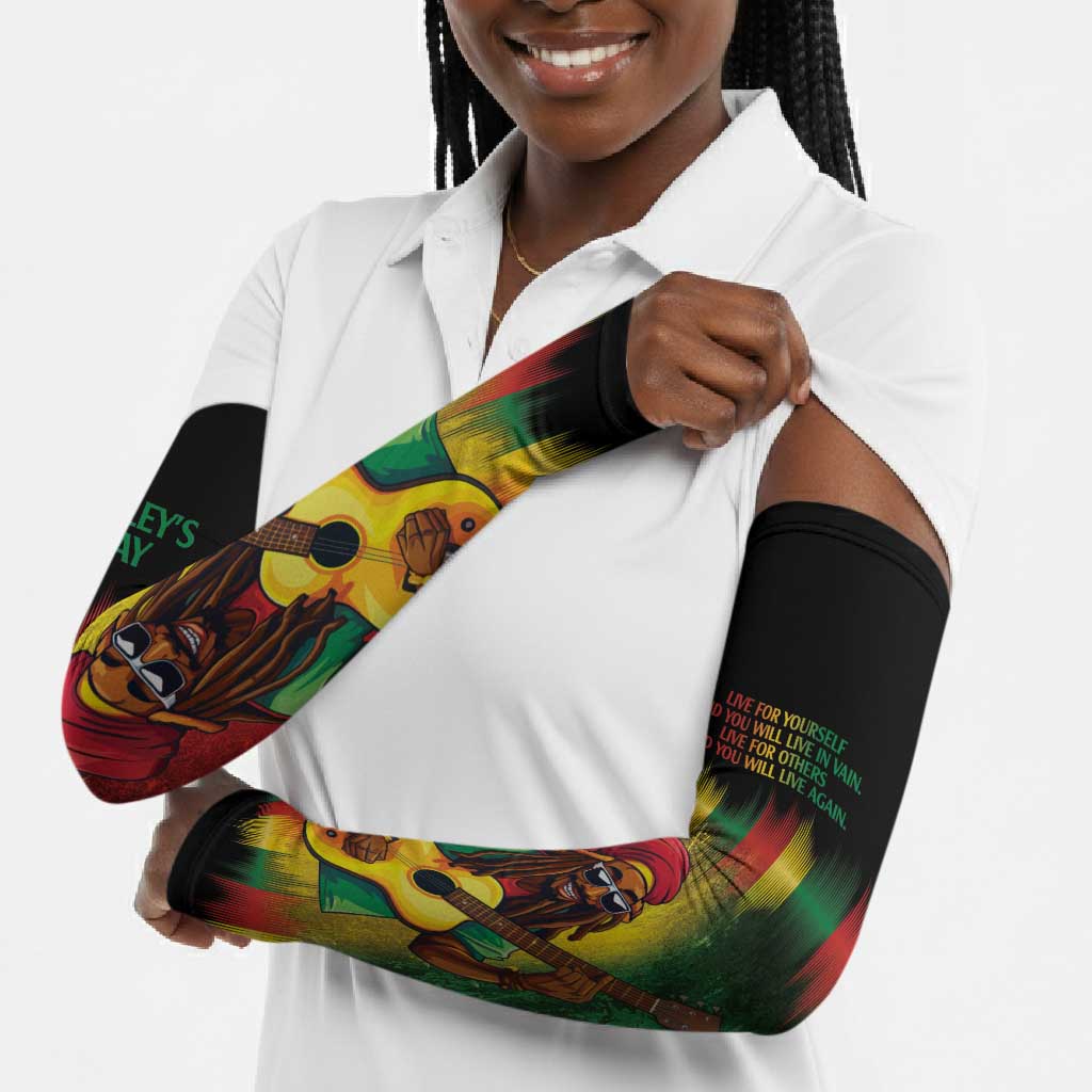 Honoring Reggae Legend Bob Birthday Arm Sleeves
