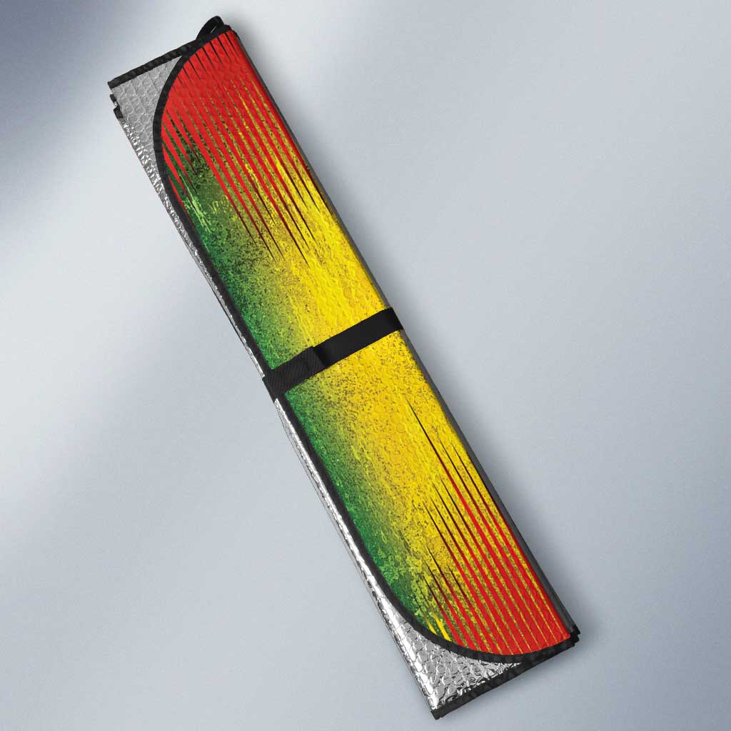 Honoring Reggae Legend Bob Birthday Auto Sun Shade