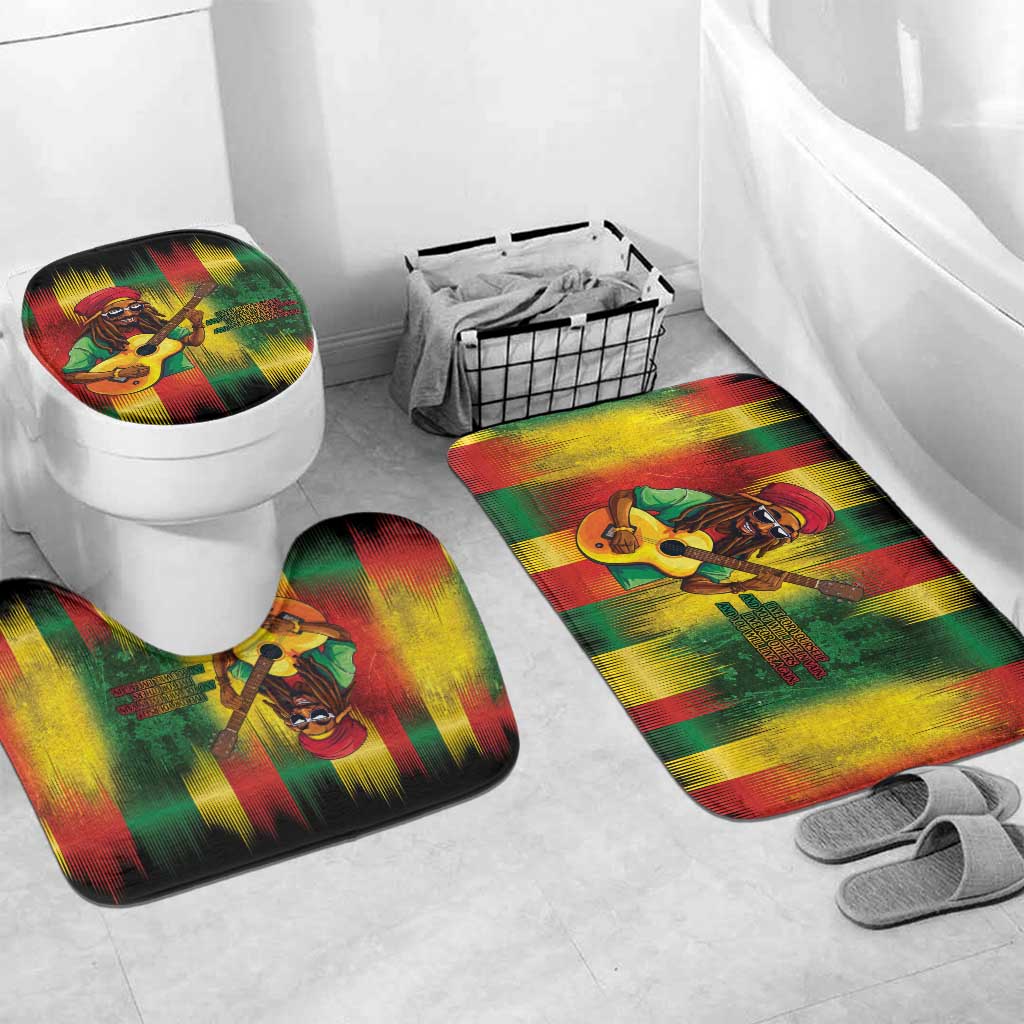 Honoring Reggae Legend Bob Birthday Bathroom Set