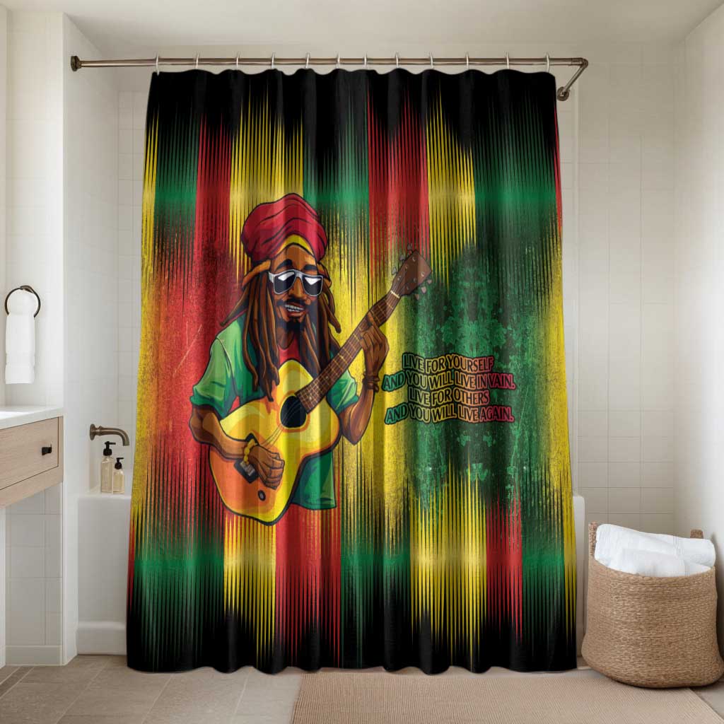 Honoring Reggae Legend Bob Birthday Bathroom Set