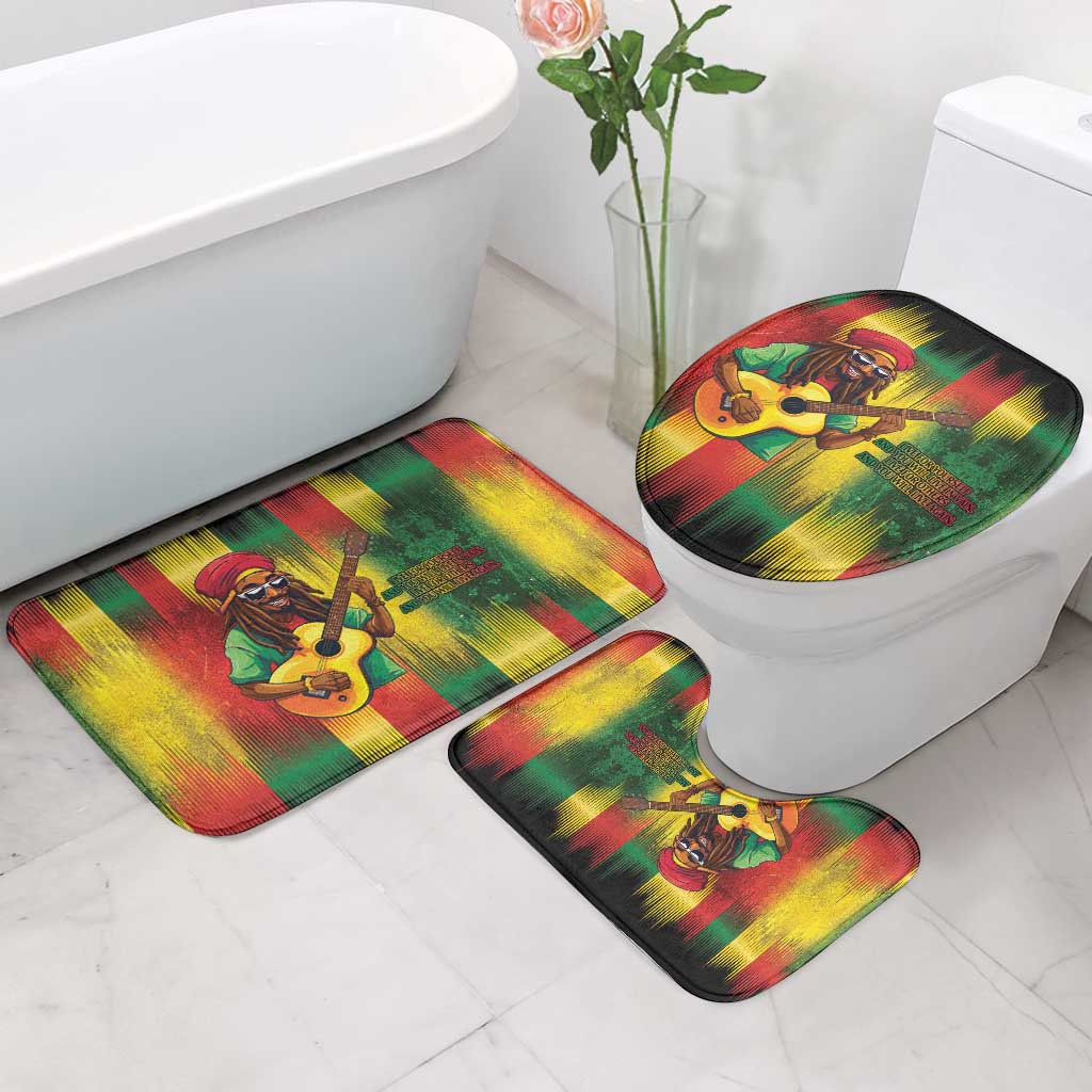 Honoring Reggae Legend Bob Birthday Bathroom Set