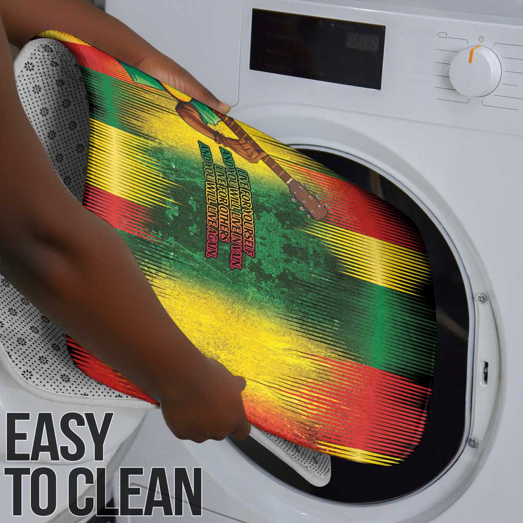 Honoring Reggae Legend Bob Birthday Bathroom Set