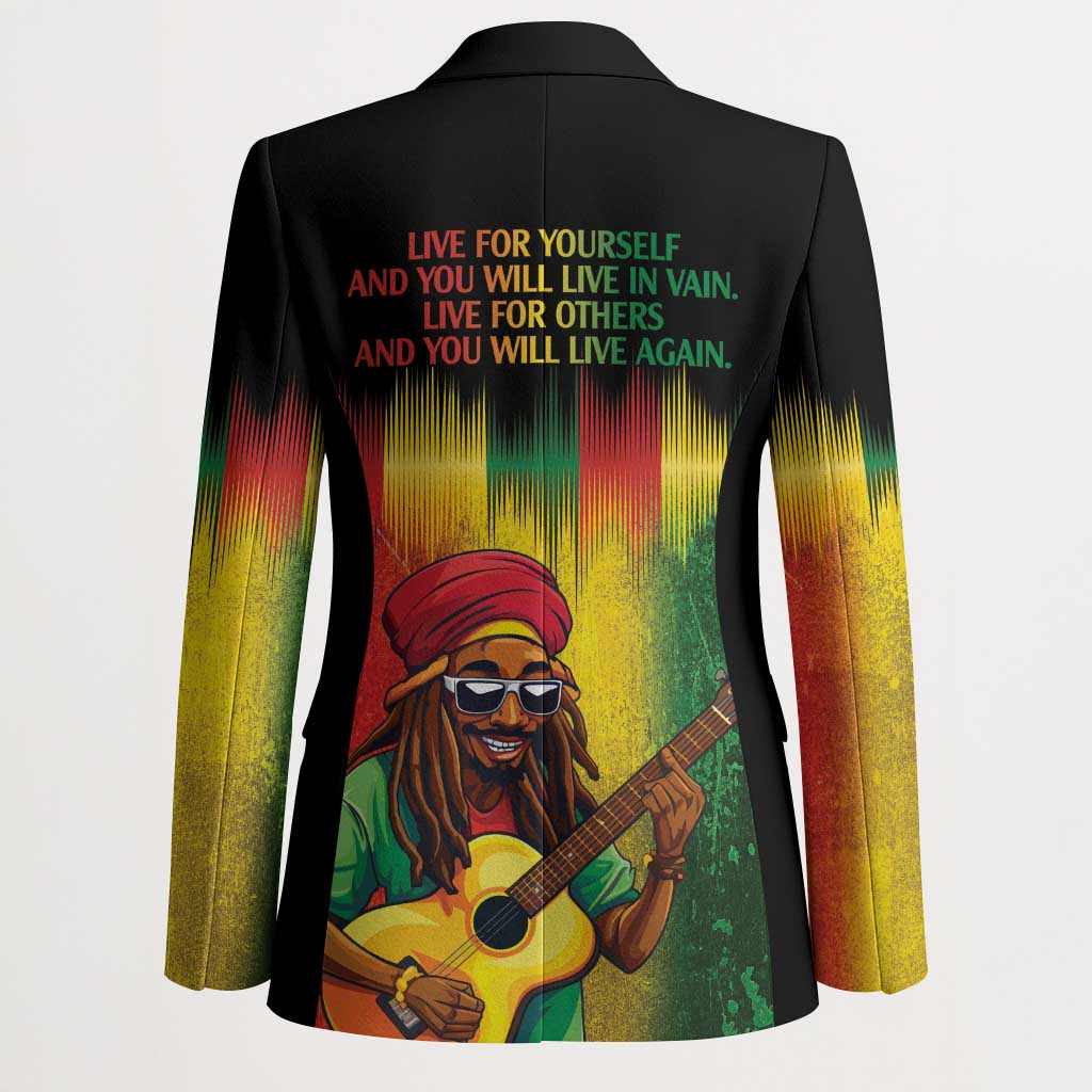 Honoring Reggae Legend Bob Birthday Blazer