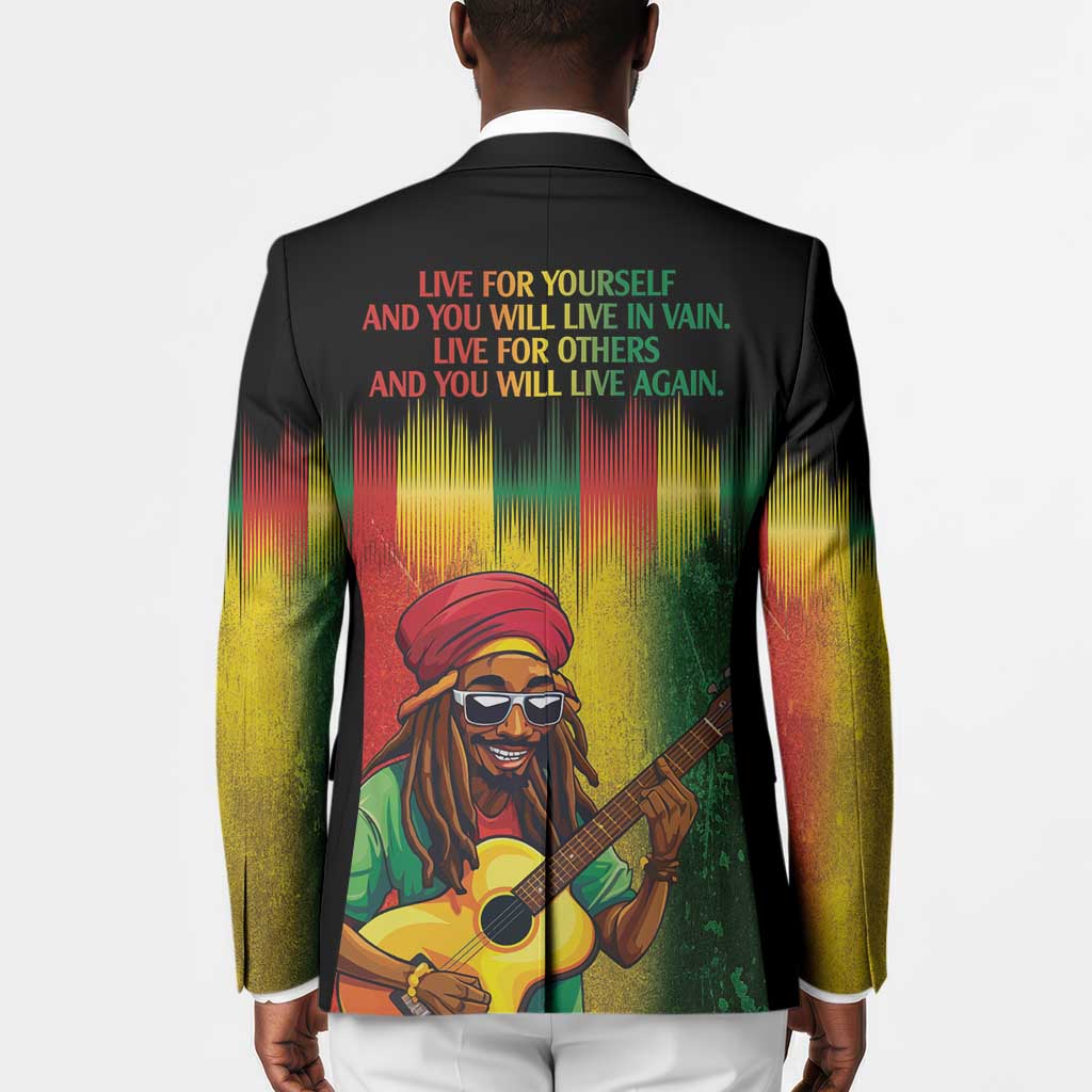 Honoring Reggae Legend Bob Birthday Blazer