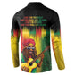 Honoring Reggae Legend Bob Birthday Button Sweatshirt
