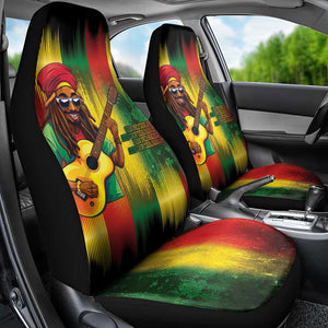 Honoring Reggae Legend Bob Birthday Car Seat Cover