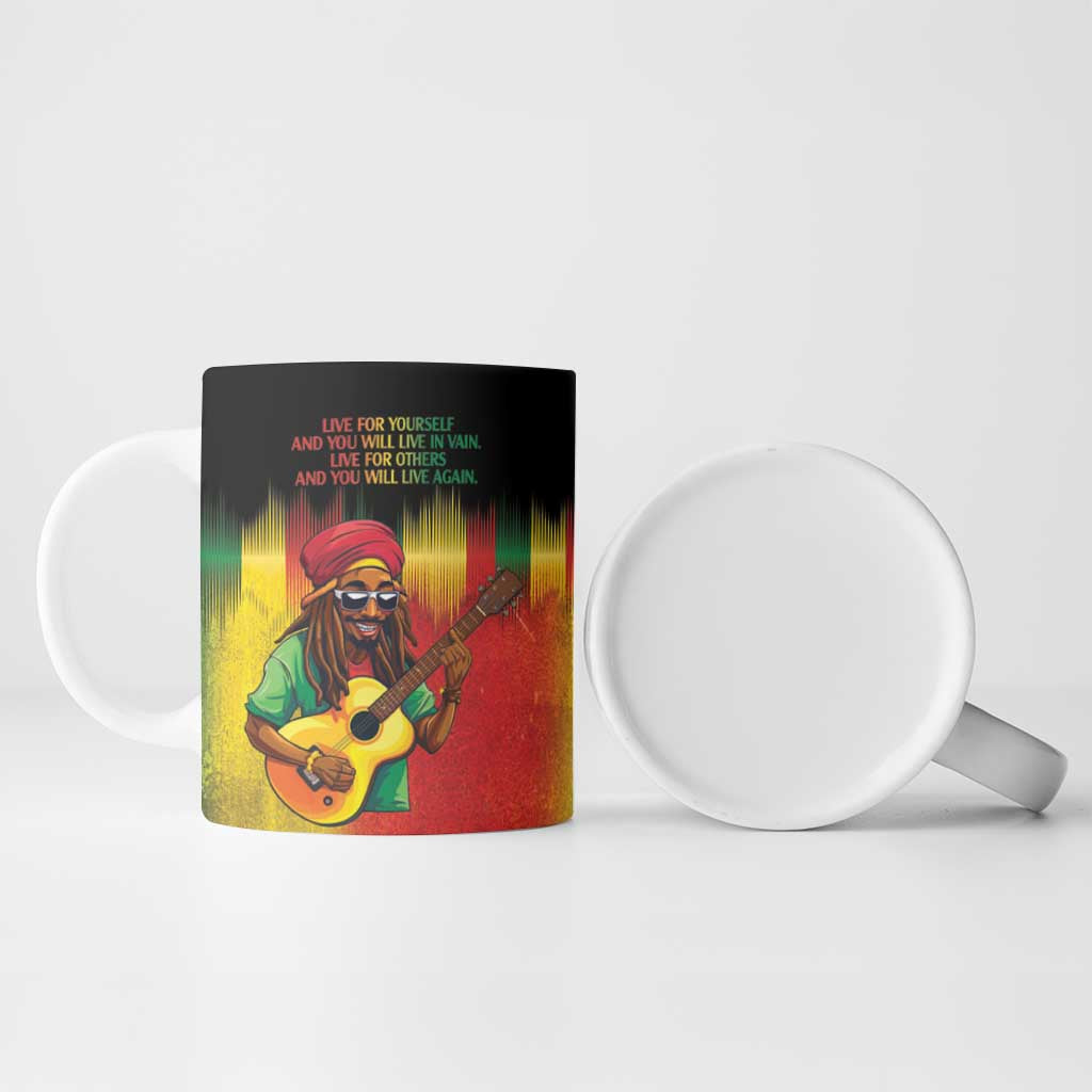 Honoring Reggae Legend Bob Birthday Ceramic Mug