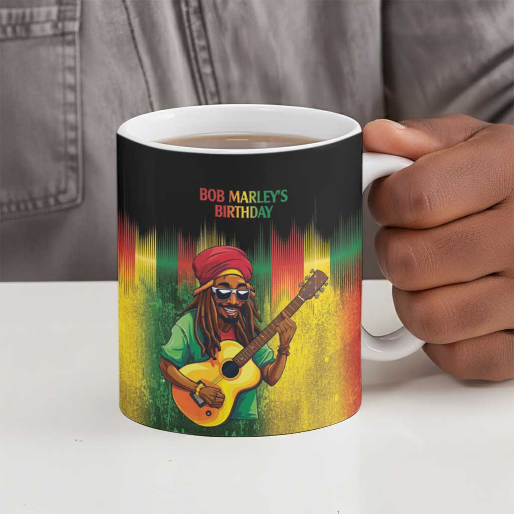 Honoring Reggae Legend Bob Birthday Ceramic Mug