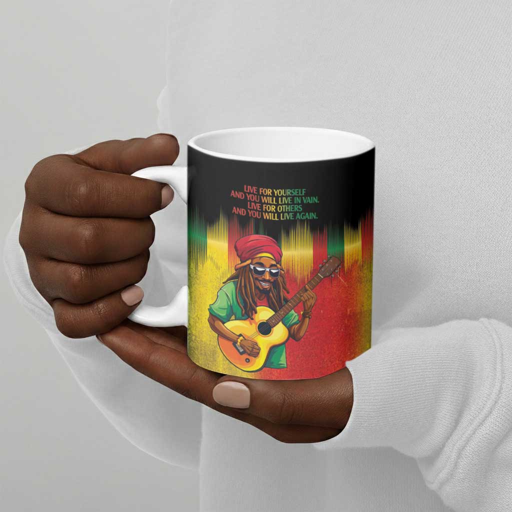 Honoring Reggae Legend Bob Birthday Ceramic Mug