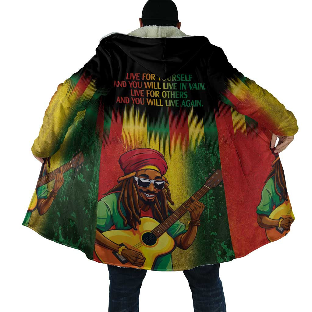 Honoring Reggae Legend Bob Birthday Cloak