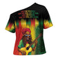 Honoring Reggae Legend Bob Birthday Cross Shoulder Shirt
