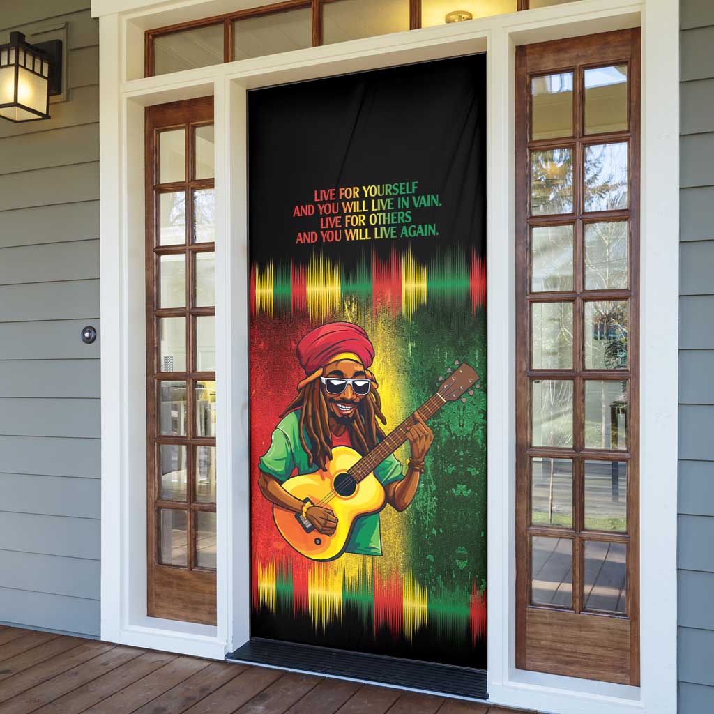 Honoring Reggae Legend Bob Birthday Door Cover