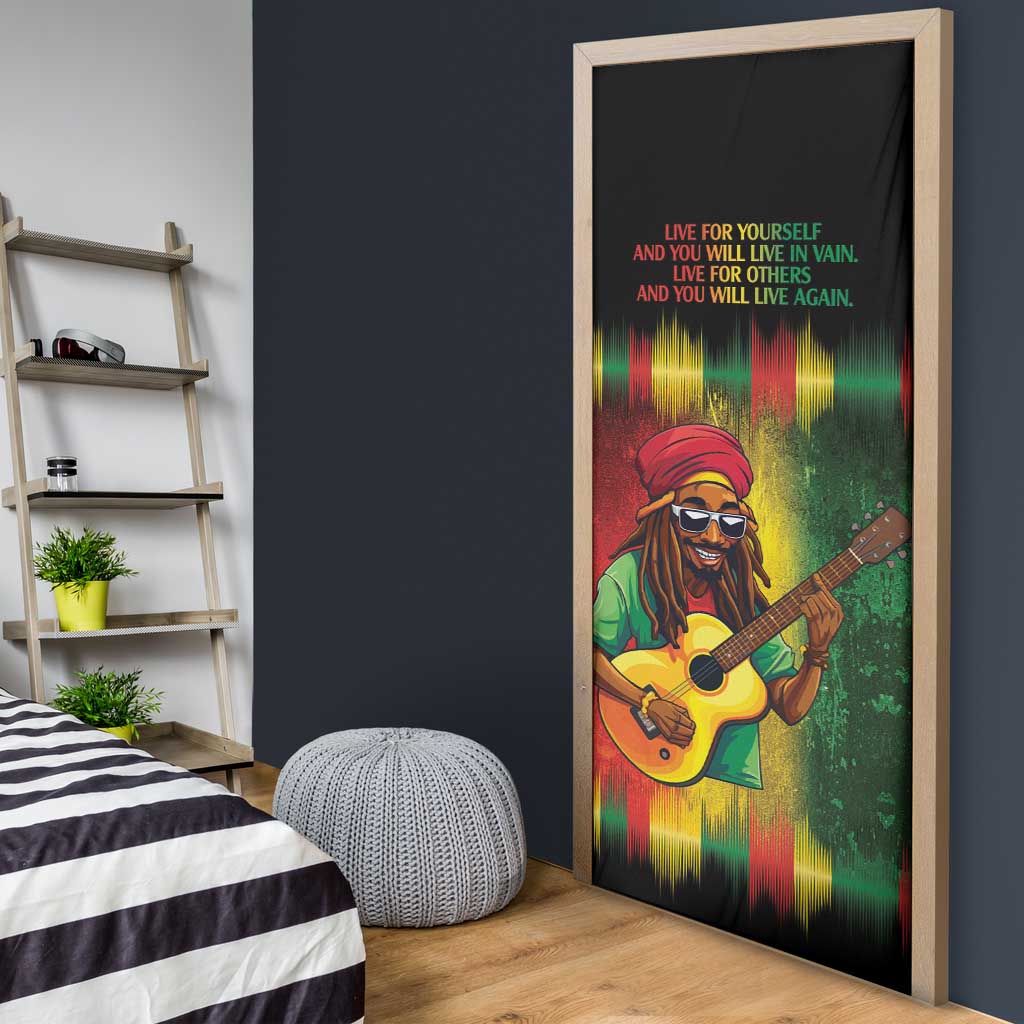 Honoring Reggae Legend Bob Birthday Door Cover