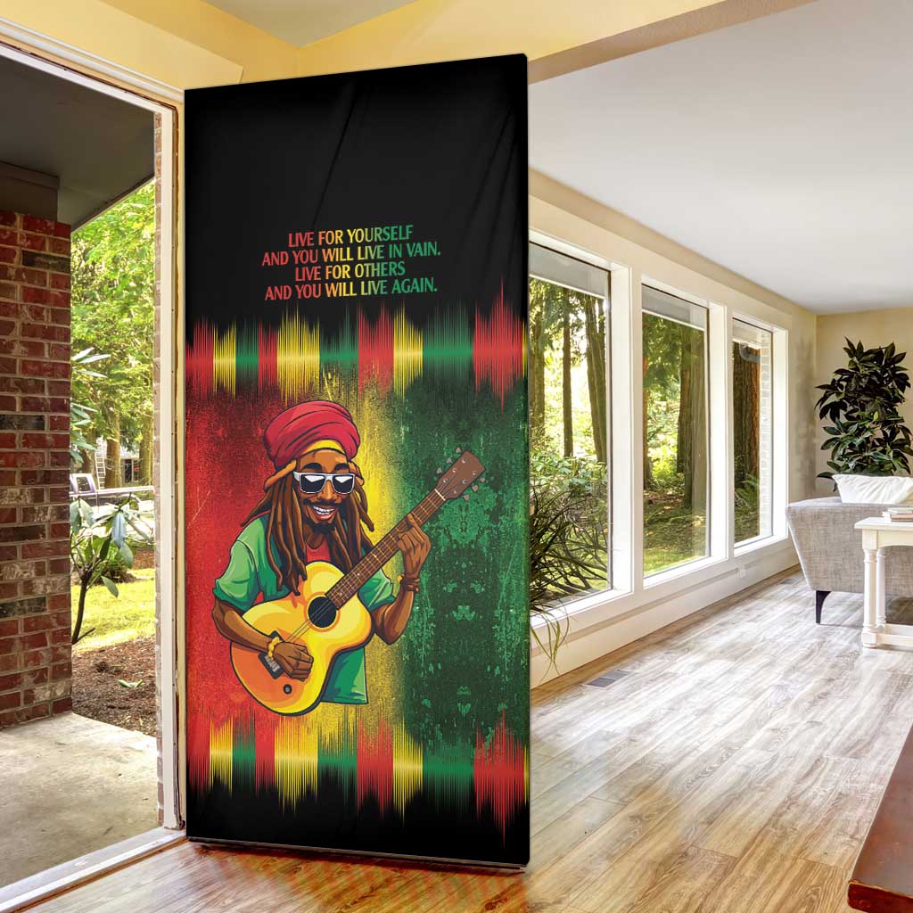 Honoring Reggae Legend Bob Birthday Door Cover