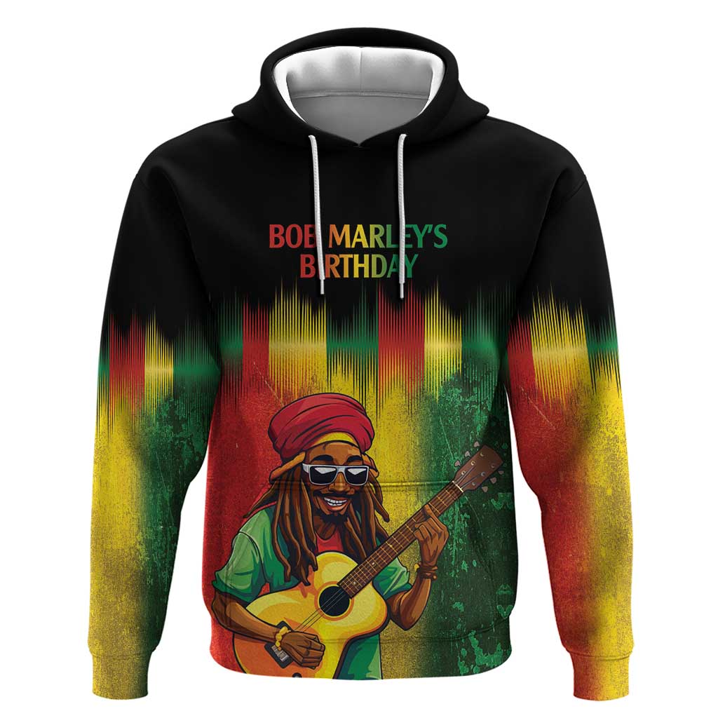 Honoring Reggae Legend Bob Birthday Hoodie