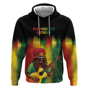 Honoring Reggae Legend Bob Birthday Hoodie