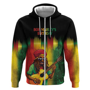 Honoring Reggae Legend Bob Birthday Hoodie