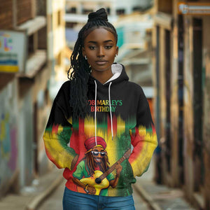 Honoring Reggae Legend Bob Birthday Hoodie