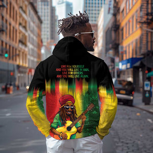 Honoring Reggae Legend Bob Birthday Hoodie