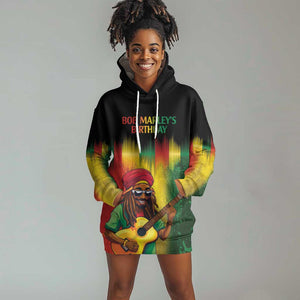 Honoring Reggae Legend Bob Birthday Hoodie Dress