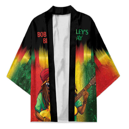 Honoring Reggae Legend Bob Birthday Kimono