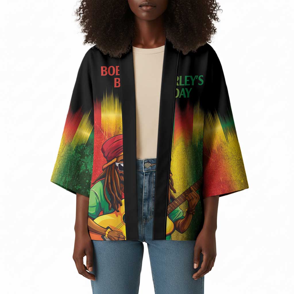 Honoring Reggae Legend Bob Birthday Kimono